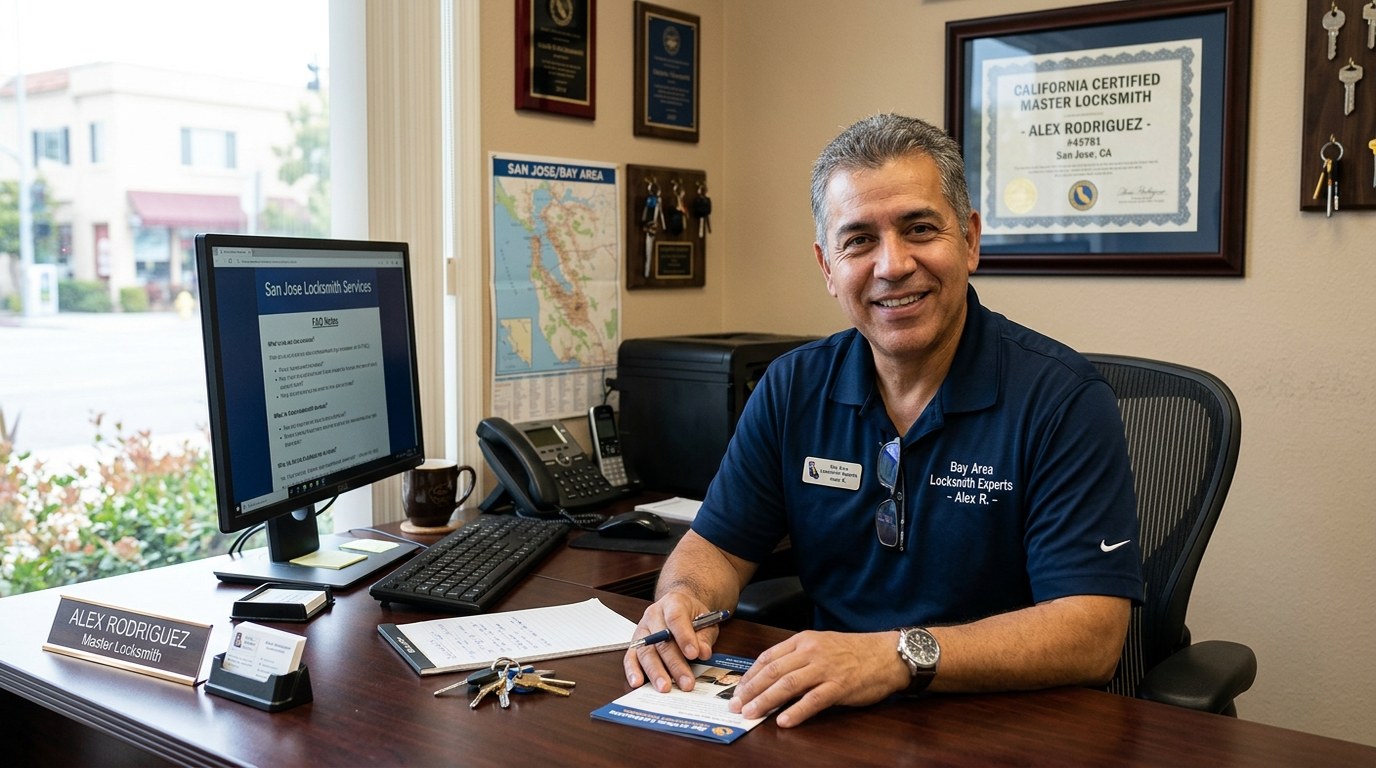 San Jose locksmith FAQ — common questions answered